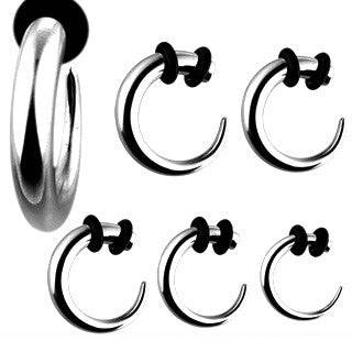 316L Surgical Steel Claw Hook Ear Stretcher Expanders 2ga(6mm) by Pierced Universe