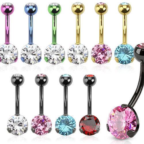 8mm belly sales button rings