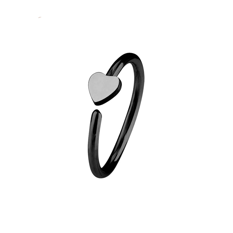 Black surgical online steel nose ring